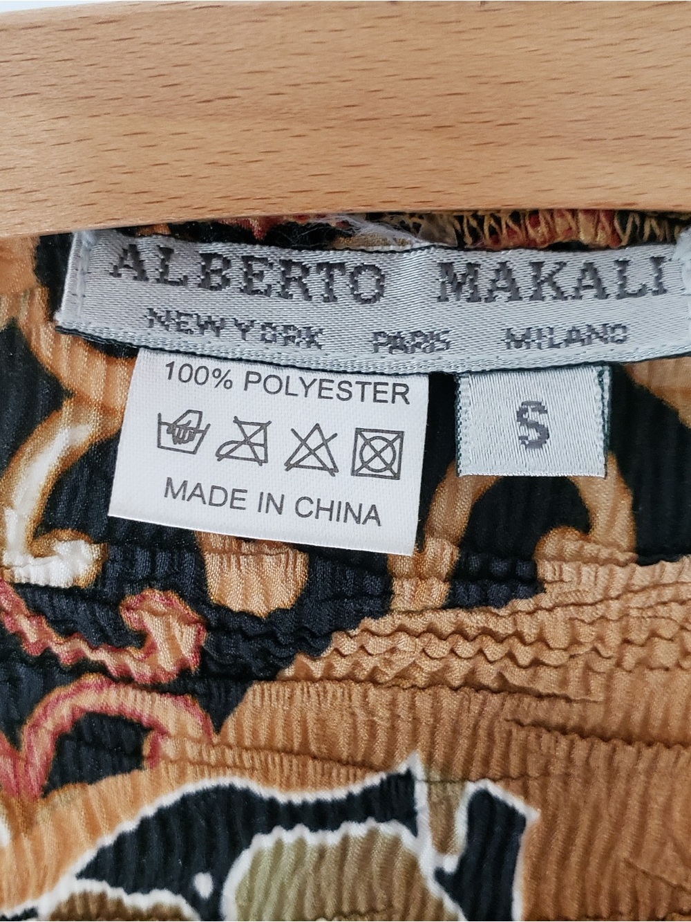 Alberto Makali Patterned Top - Picture 2 of 3